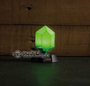 The Legend of Zelda veilleuse Green Rupee 3D 10 cm