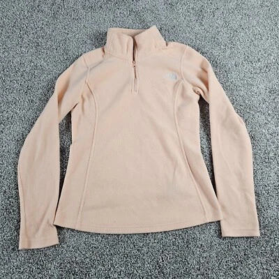 Chaqueta Ths North Face Para Mujer XS Melocotón 1/4 Cremallera Pullover Exterior Informal Foto 1 de 4
