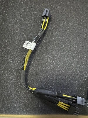 Dell R740 R740xd R640 Power Riser to GPU 8pin to 6+8pin cable TR5TP 0TR5TP 15cm - Image 1 of 4