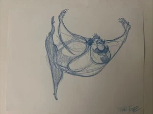 Despicable Me 2 Producción Original Dibujo El Macho Por Storyboard Artist Frank - Imagen 1 de 2
