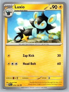 Luxio 70/193 Paldea Evolved Uncommon Pokémon TCG 2023 - Picture 1 of 2