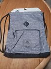 adidas Classic 3s 2.0 Sackpack Drawstring Bag, Jersey Onix Grey/Black, One Size