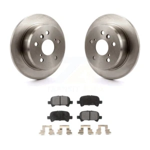 Rear Disc Brake Rotors And Semi-Metallic Pads Kit For Toyota Camry Avalon Solara - Picture 1 of 8
