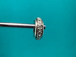 🌸 Brighton Silver Stardust Delgado Cristal Transparente Cuentas Espaciadoras (B10) NUEVO SIN ETIQUETAS 🌸  - Imagen 1 de 6