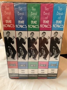NEW Factory Sealed - Ernie Kovacs The Best of Box Set 5 VHS Tapes 50's Comedy - Picture 1 of 5