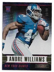2014 Panini Rookies & Stars Andre Williams Rc #29/49 Rookie New York Giants - Foto 1 di 1