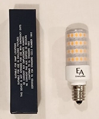 EmeryAllen EA-E12-5.0W-001-279F-D - 5 Watt Miniature Candelabra LED Bulb - 2700K - Image 1 of 3