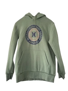 Sudadera con capucha verde Hurley para hombre talla S - Imagen 1 de 7
