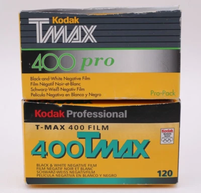 KODAK T-MAX 400  + T-MAX PRO 400 , 120 , 10 STÜCK , ABGELAUFEN , SHC Art.764336 - Bild 1 von 3