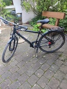 herrenfahrrad pegasus solero rahmen 48 schwarz generalüberholt - Bild 1 von 3