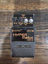 BOSS HM-3 HYPER Metal Guitar Effects Pedal free shipping no powersuppy for sale