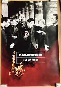 Rammstein Live Aus Berlin Band Members Poster. - Picture 1 of 3