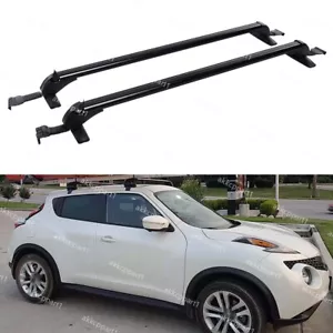 For Nissan Juke 10-19 Lockable 41IN Roof Racks Cross Bars Luggage Cargo Carriers - Picture 1 of 11