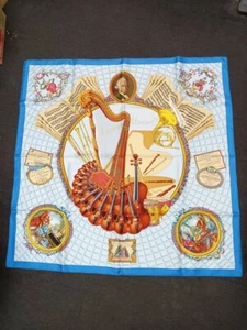 Herms Carre90 Hymn to Mozart Scarf - Picture 1 of 9