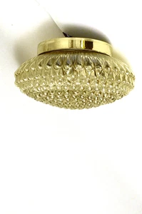Glashütte Limburg Wand Deckenleuchte Gold Bubblelampe Plafonier Betriebsbereit - Bild 1 von 10