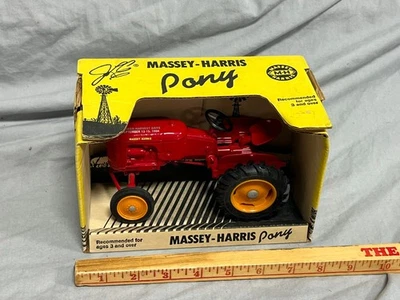 Massey Harris PONY Tractor Husker Harvest Days 1994 1:16 JLE Scale Ertl NIB - Image 1 of 4