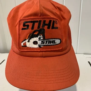 Vintage STIHL Snapback Trucker Mütze Mesh Big Patch Cap Marke K USA verstellbar - Bild 1 von 14