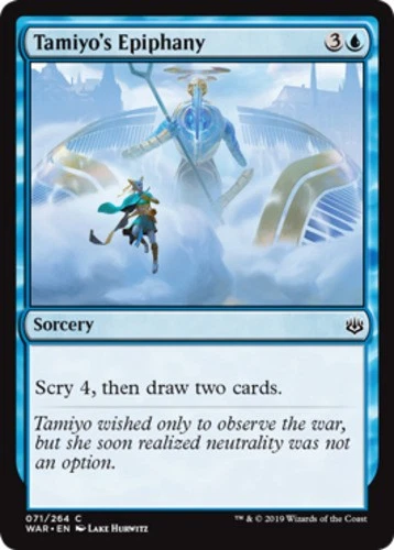 x1 Tamiyo's Epiphany - War Of The Spark - NM - MTG - Image 1 of 1