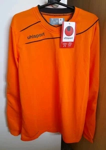 Uhlsport Football Goalkeeper Shirt XS, Orange NEW WITH TAGS - Picture 1 of 10