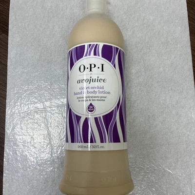 OPI avojuice - Orquídea violeta - Loción para manos/cuerpo - 32 fl oz. / 960 ml Foto 1 de 2