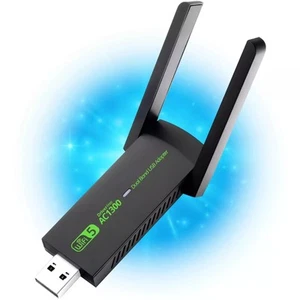 1300Mbps USB WIFI Adapter WLAN Netzwerk Dongle Dual Band 5G Bluetooth - Bild 1 von 6
