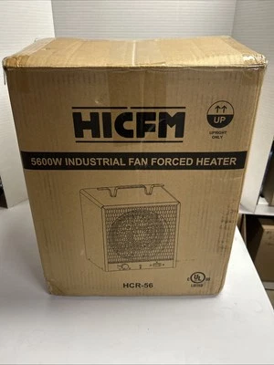 Electric Portable Fan-Forced Heater 240V 4800W, Fast Heats Up to 500 ft². wit... - Image 1 of 4