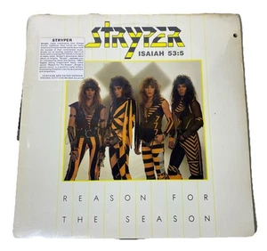 STRYPER Reason for the Season Shrink Wrap W Hype 12" 1984 Enigma 70777-0 Vinyl - Picture 1 of 2