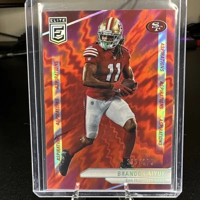 Brandon Aiyuk - Panini Donruss Elite Aspirations /875 #41 - Image 1 of 3