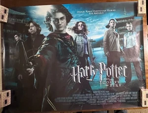 ROLLED Harry Potter and the Goblet of Fire 2005 Double-Sided Movie Poster 30x40 - Picture 1 of 2