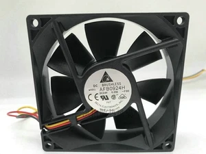 1pcs For Delta AFB0924H-F00 fan 92*92*25mm 24V0.20A 3Pin - Afbeelding 1 van 2