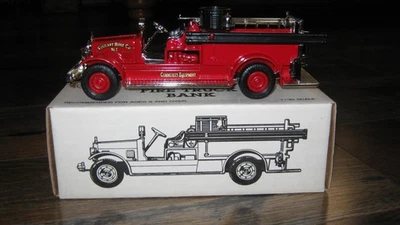 SEAGRAVE CAMIÓN DE BOMBEROS FUNDIDO A PRESIÓN 1926 100 ANIVERSARIO BANCO ERTL #9053 Foto 1 de 4
