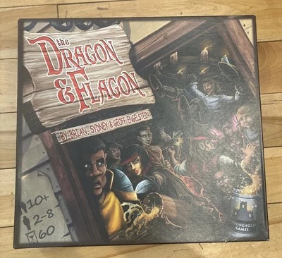 The Dragon & Flagon Fantasy Humor Board Game by Stronghold Games Mostly Complete - Image 1 of 4