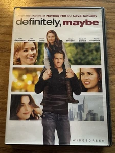 Definitely, Maybe (DVD, 2009, Widescreen) Ryan Reynolds, Derek Luke, E. Banks - Picture 1 of 3