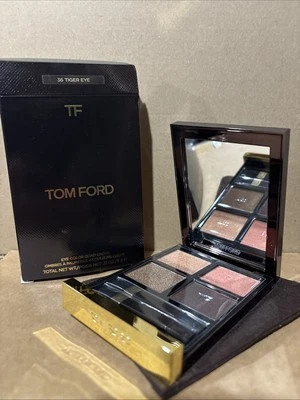 TOM FORD EYE COLOR QUAD .35oz./ 10g NEW IN BOX - 36 TIGER EYE - Image 1 of 4