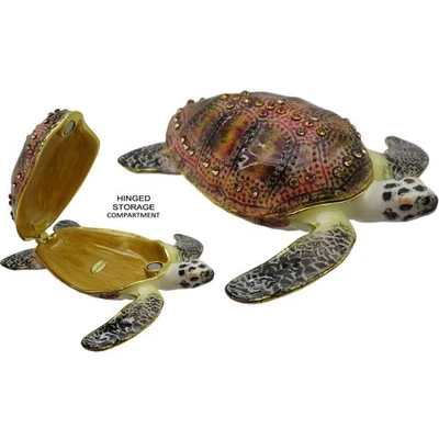 Caja de baratijas con joyas para tortugas marinas RUCINNI Foto 1 de 4