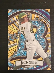 2023 Bowman Draft Bowman Glass Jacob Wilson #BGA-5 (RC) Rookie ๐ฅ ๐ฅ ๐ฅ - Foto 1 di 6
