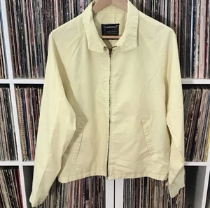 Vintage Towncraft JC Penny Jacke Shirt L gelb Attendant Reißverschluss 60er Penn-Prest - Bild 1 von 6