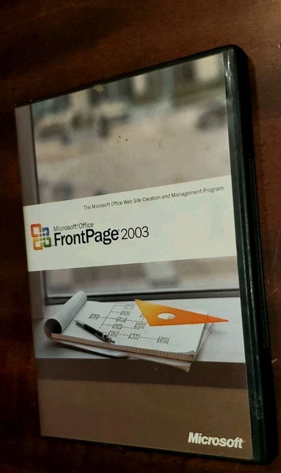 Microsoft Office FrontPage 2003 Upgrade Software CD for Windows w/ Product Key - Image 1 of 3