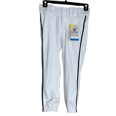 Pantalones Easton Prowess Piped blancos/negros a rayas 24”-26” para mujer softbol nuevos con etiquetas Foto 1 de 4