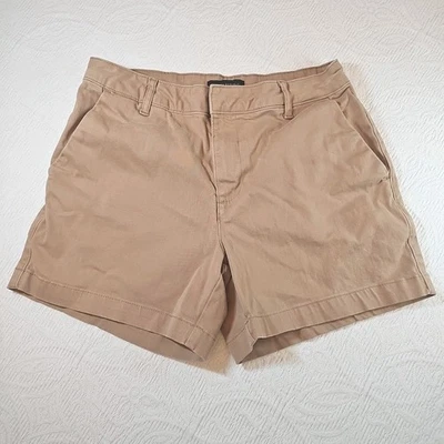 Женские шорты-чино Banana Republic желтовато-коричневые размер 10 - Изображение 1 из 4