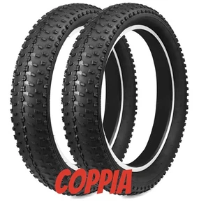 ⭐️ Coppia Pneumatici bici elettrica GRELiving Fat Bike 20x3.0 60TPI resistente - Imagen 1 de 8