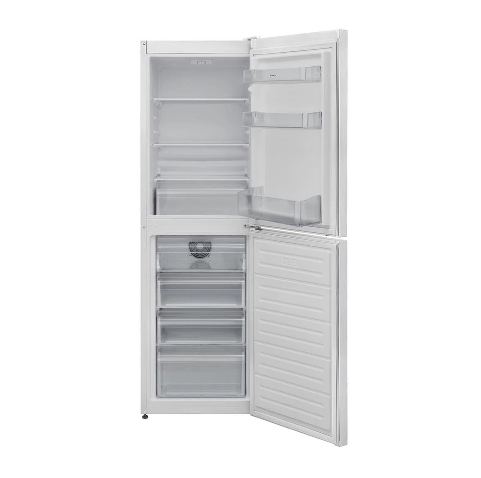 LEC Fridge Freezer Combi Model 837369 - White - Image 1 of 4