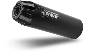 H.090.LH1BG - Silenciador Escape Mivv HR-1 Negro HONDA CL 500 - Imagen 1 de 5