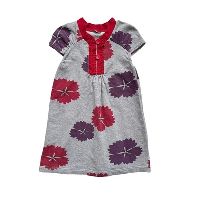 Tea Collection Floral Jersey Dress Size 5 - Image 1 of 4