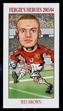 MANCHESTER UNITED-FERGIES HEROES 2003/04- #05-WES BROWN
