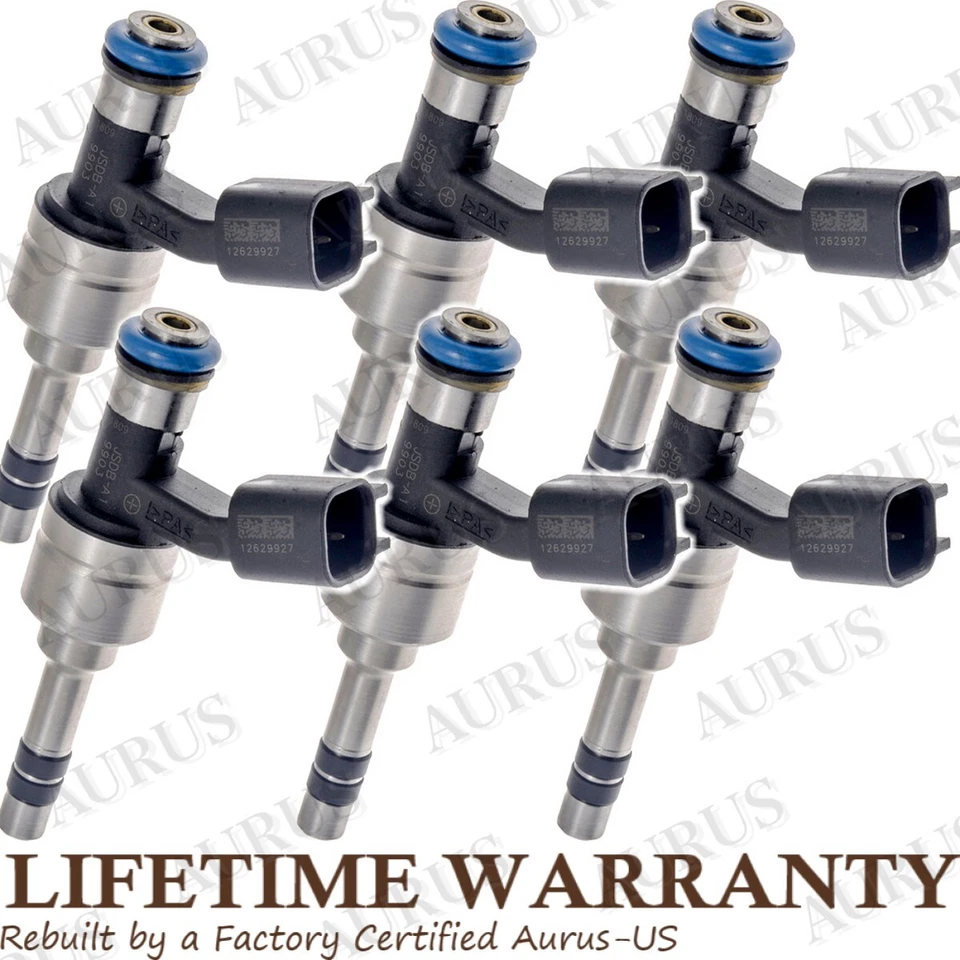 x6 OEM ACDelco Fuel Injectors for 2010 11 Buick Chevrolet GMC SAAB Cadillac 3.0L - Image 1 of 4