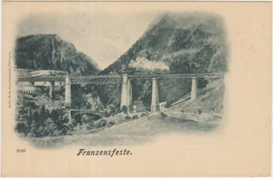 FRANZENSFESTE - FORTEZZA - TRENO FUORI STAZIONE (BOLZANO) - Foto 1 di 1