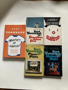 Kurt Vonnegut Mother Night Slapstick Breakfast Player Five Pb Vintage Pls Read - Picture 1 of 8