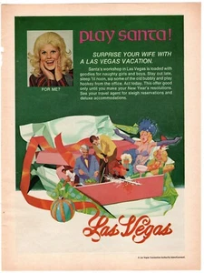 Vintage Print Ad Las Vegas  Ford Ranchero Christmas Vacation Trip 1973   - Picture 1 of 2