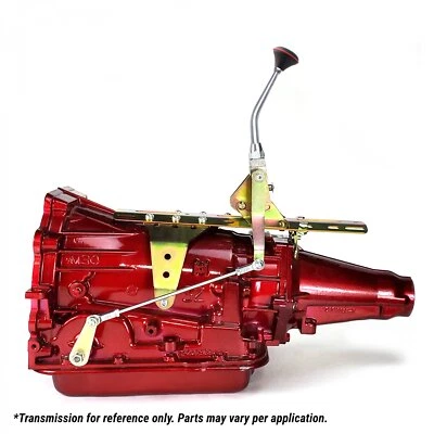 Kit de palanca de cambios de acción única Ford C4 brazo de 8" con perilla negra músculo de palanca de cambios americano Foto 1 de 4